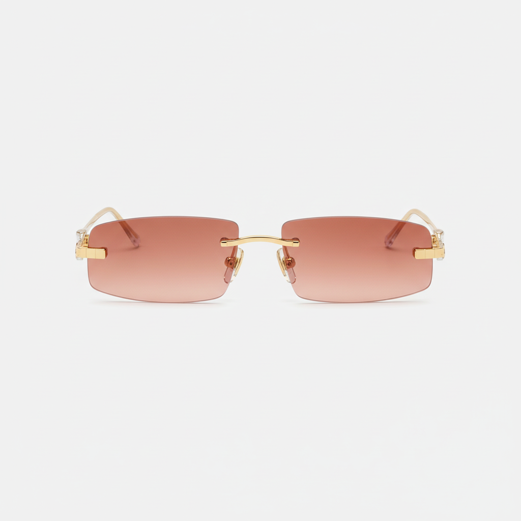 Santos-Dumont Rimless Glasses