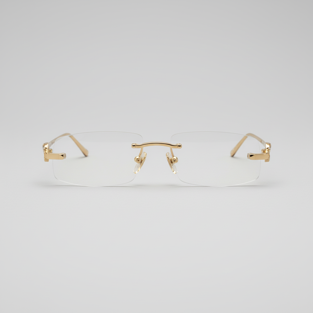 Santos-Dumont Rimless Glasses