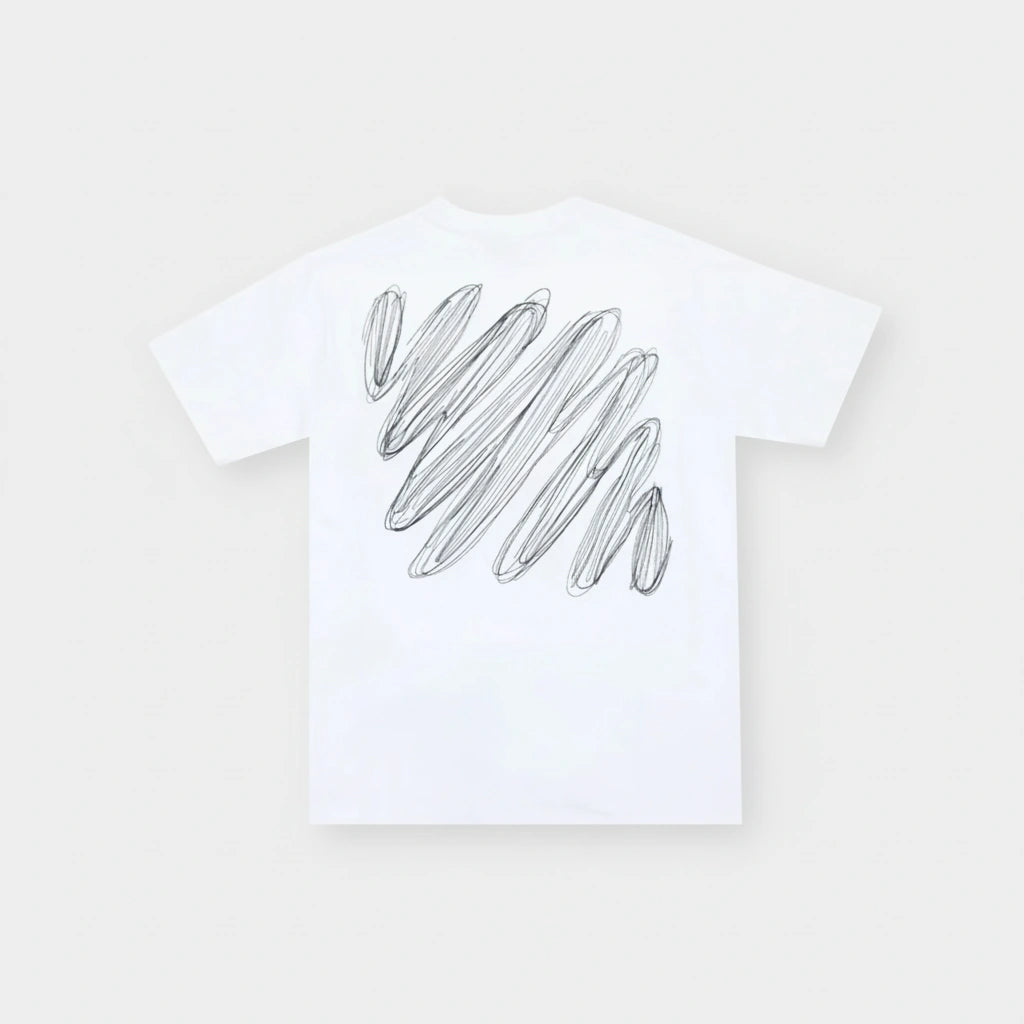 Scribble Back Tee